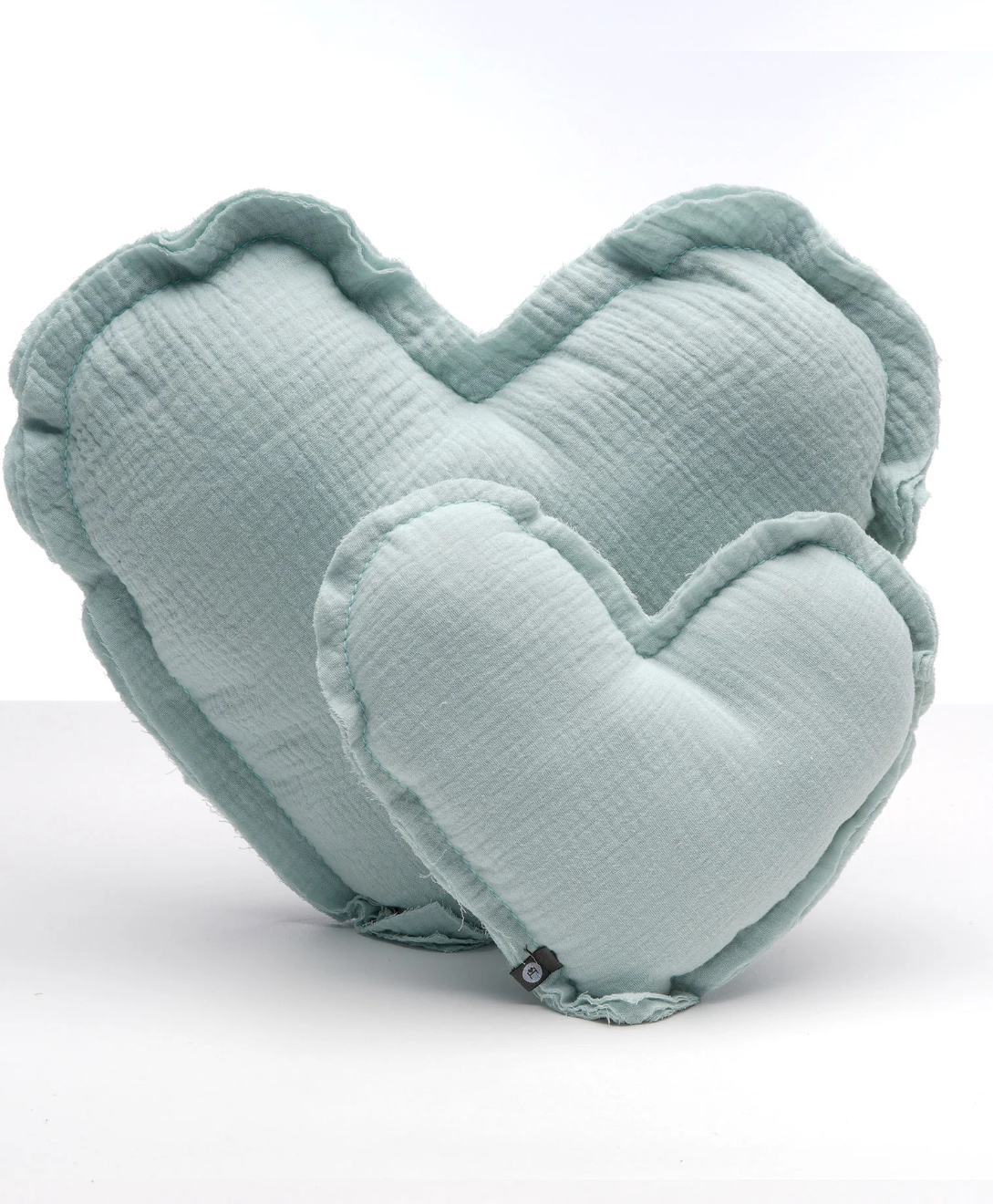 כרית חיבוק טטרה - לב - מנטה (קטן)