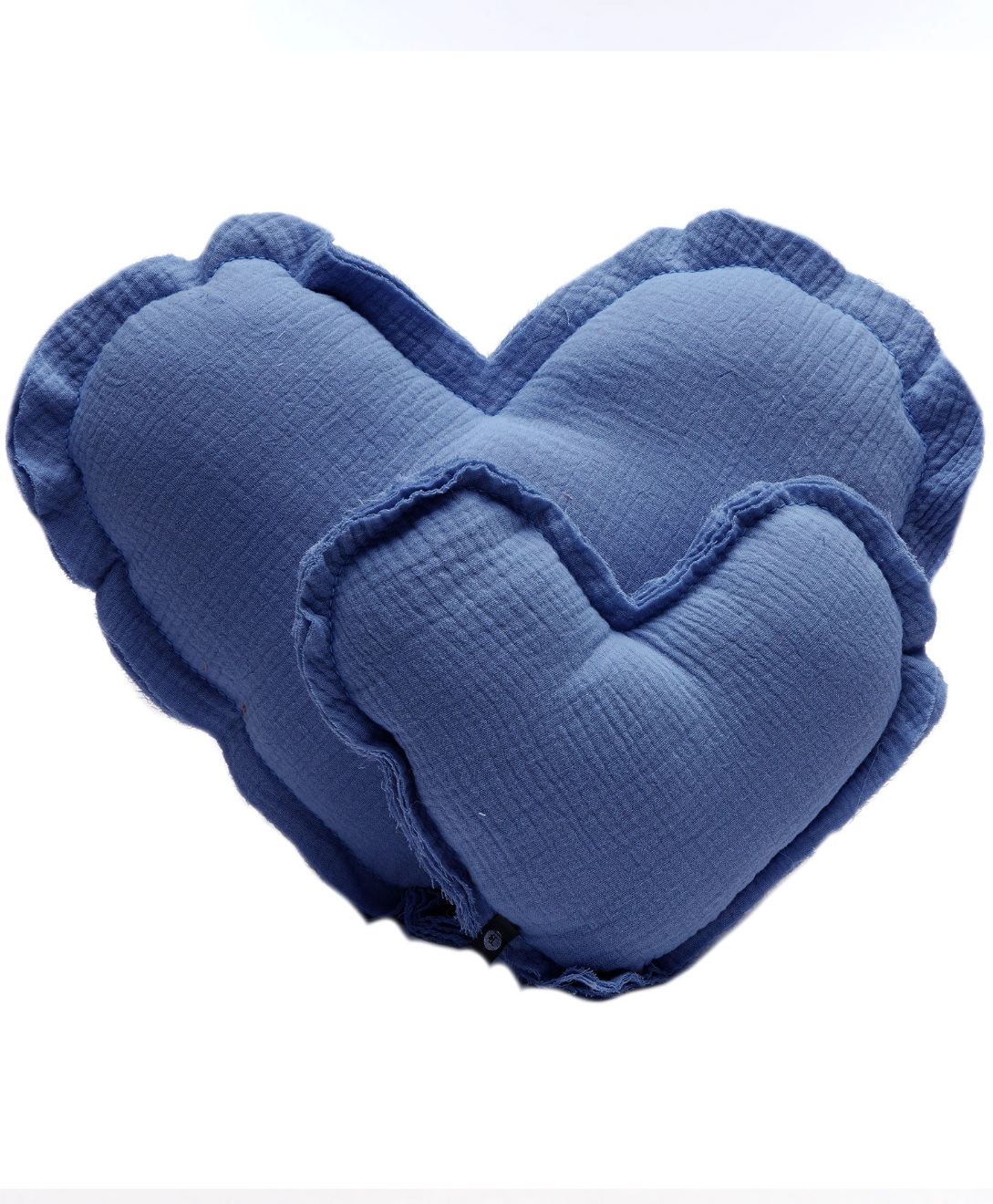כרית חיבוק טטרה - לב - תכלת (גדול)