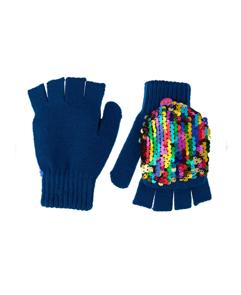 Rockahula – כפפות לילדות עם פאיטים בצבעי הקשת