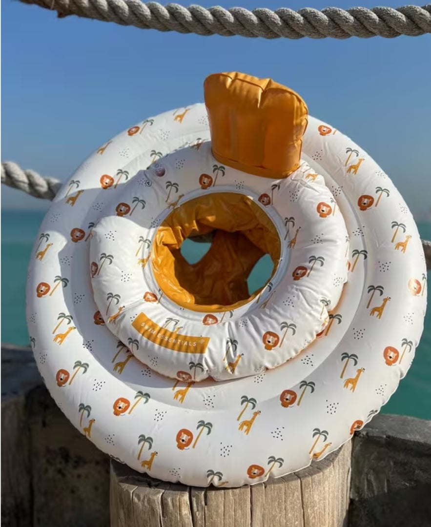 מצוף גלגל ים לגיל 0-1 שנים בעיצוב ג'ונגל