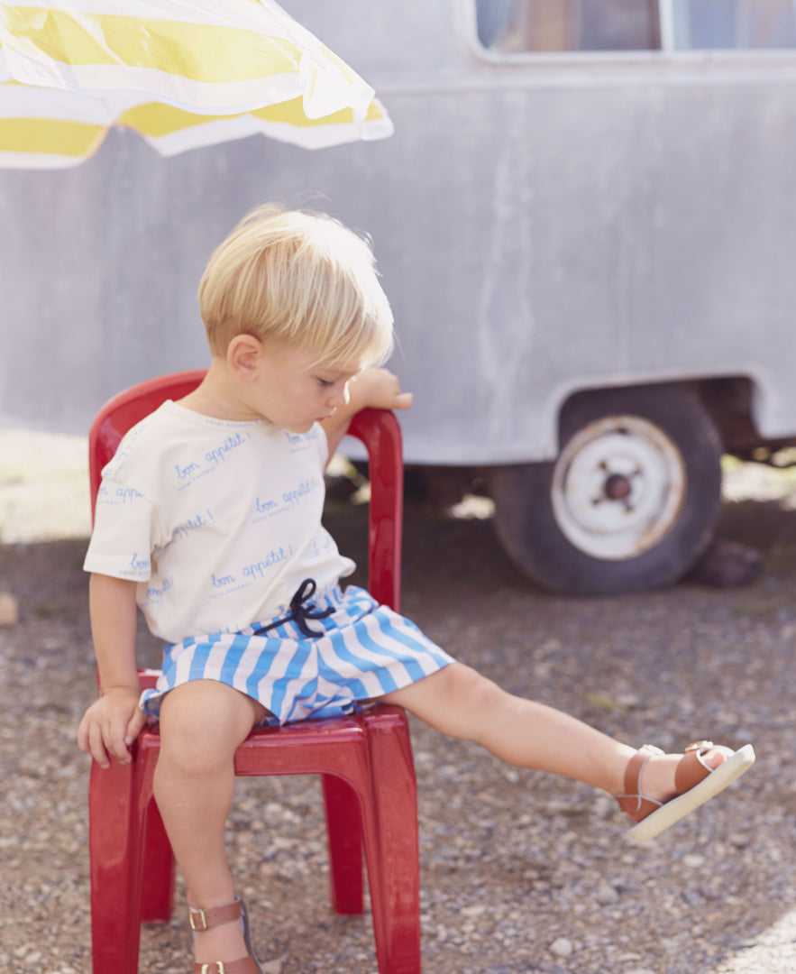 פעוט נועל סנדלי Surfer בסגירת סקוטש של Salt Water - נוחות למשחק והליכה